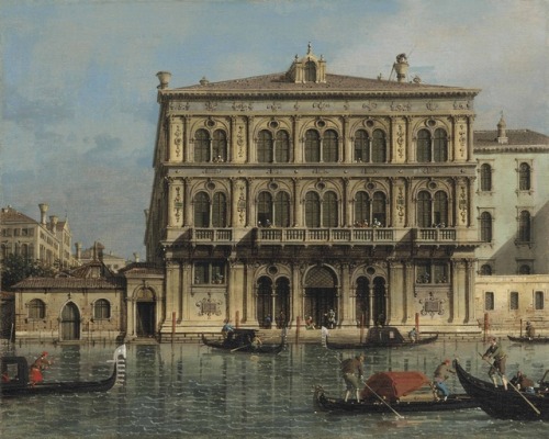 laclefdescoeurs:Palazzo Vendramin-Calergi, on the Grand Canal, Venice, Giovanni Antonio Canal, il Ca