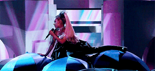 dailyarianagifs: Ariana performing No Tears Left To Cry at the Billboard Music Awards on May 20, 201