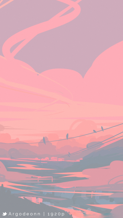 argodeon: pretty aesthetic pastel landscape paintingsPrints | Twatter | You know I had to do it