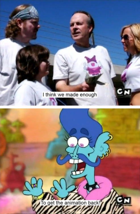 whatarefrogs:  terezi-pie-rope:  lejeudprimos:  hdawg1995 :  expederest :  Why doesn’t anyone talk about this?  was chowder even real?     why does Chowder’s VA look exactly like a human Chowder