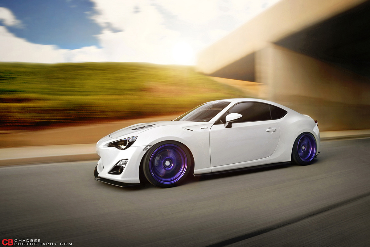 chadbee:  Earlier this year I met up with Justin to shoot his Scion FRS for my friends