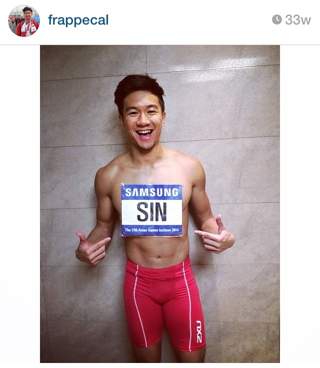 jackdsg:  Calvin Kang, a cute Singaporean national sprinter.