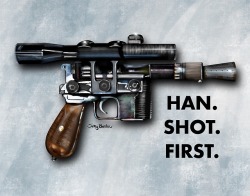 tiefighters: Han Shot First Art by  Stacy