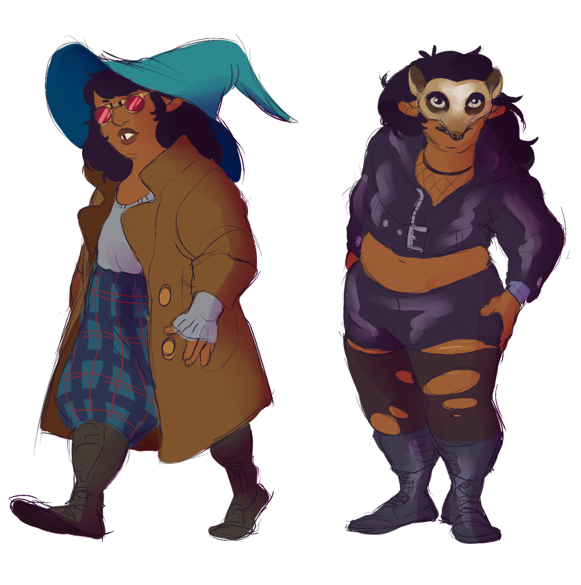 tuherrus:taako outfits per arc minus the blue mess i usually draw him ini don’t
