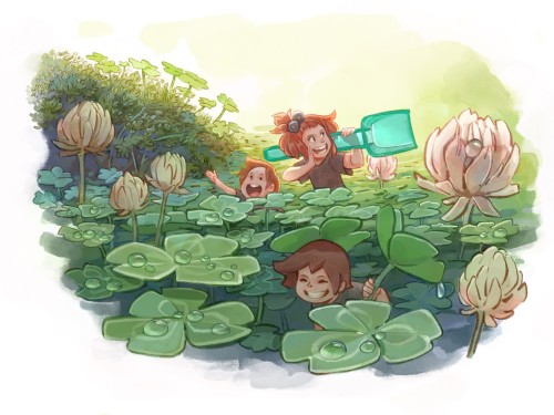 Small Folk At Work.