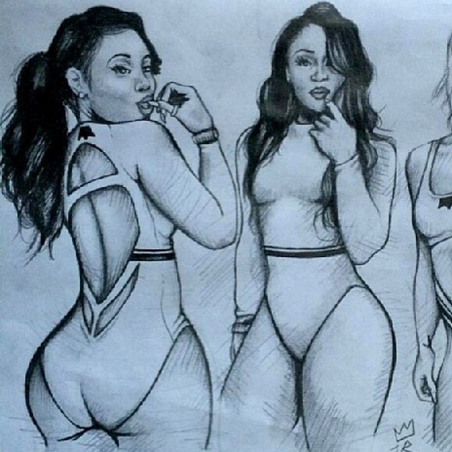 allthickwomen:  Lira Mercer’s artwork