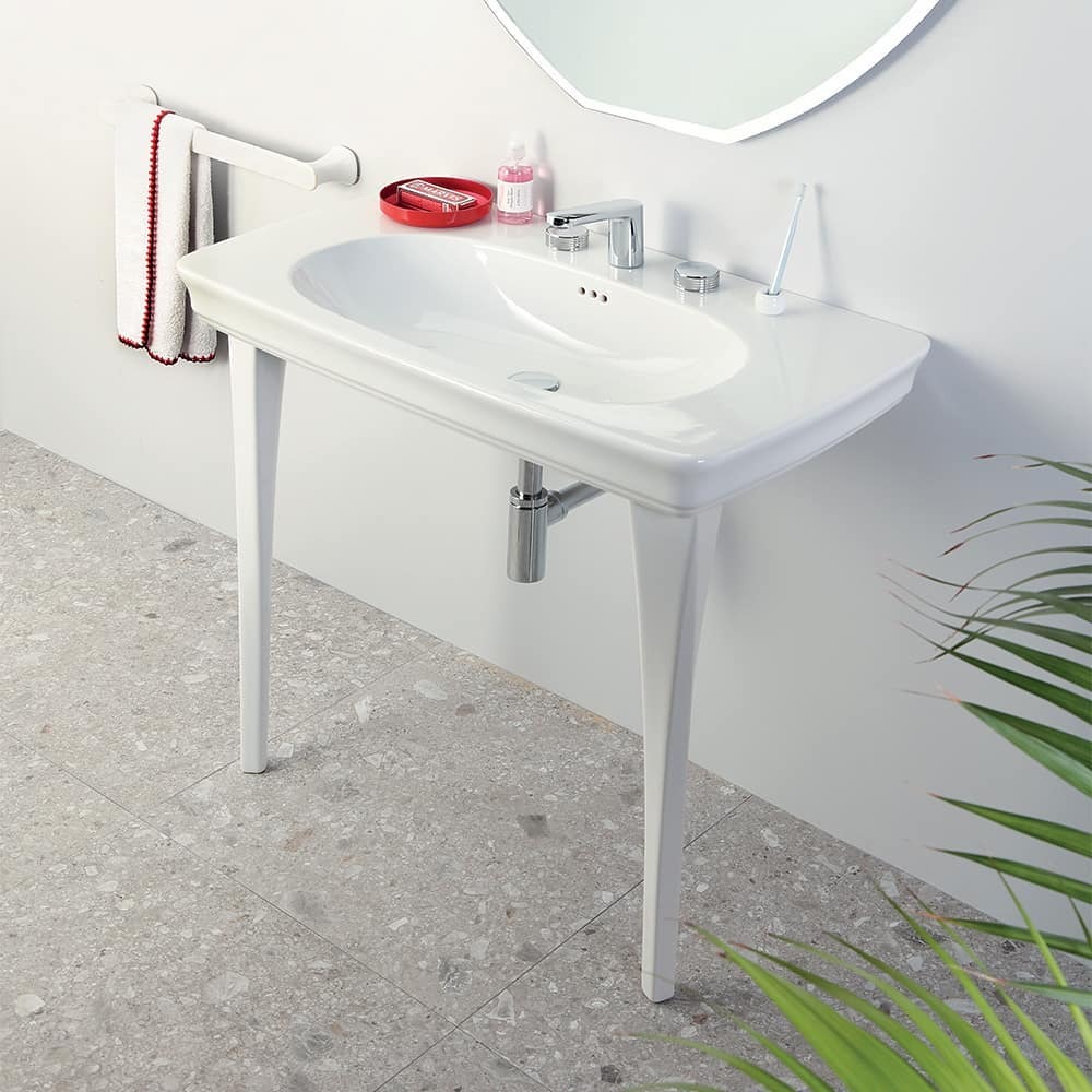 Mobile Bagno 50x40 sospeso moderno con cassetto KLARA Profondità 40