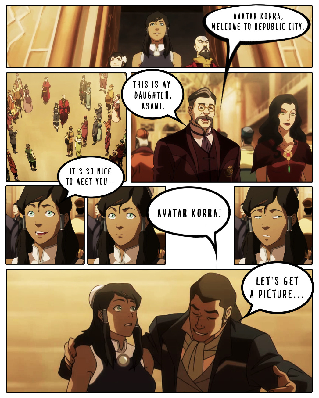 highlyclassifiedshit:  Equalist!Asami AU: A Korrasami fan comic, Chapter One  &lt;3