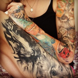 fuckyeahgirlswithtattoos:  @sianyoooo All