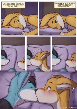 kurpie:  shadow-the-kitsune-coffeeshop:  Weekend - Page 8 - by Zeta-Haru  This is me but I wish he was right beside me ;~;