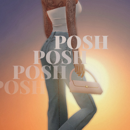 dscombobulate: 「 posh bags set 」 — Worked on this set for a month and thank god I’m fin