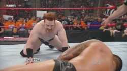 The look on Sheamus’ Face tells the story