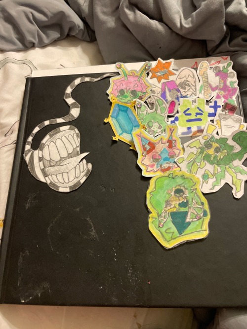 Ignore The Random Shitty Marks On It But Do Yall Fw My Sketchbook