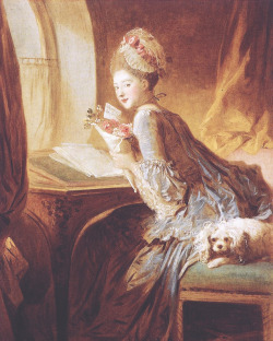 Jean Honore Fragonard - The Love LetterÂ 1770