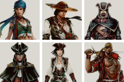 nyiro:  Assassin’s Creed IV Black Flag multiplayer characters 