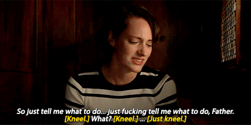 smilecapsules:fleabag confessional scene → requested by @viseriyenOkay, now you say “bless me, Fathe