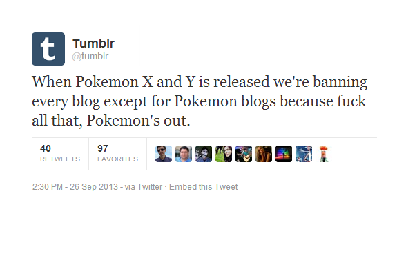 froakieappreciationblog:  Tumblr’s shocking announcement from earlier today has