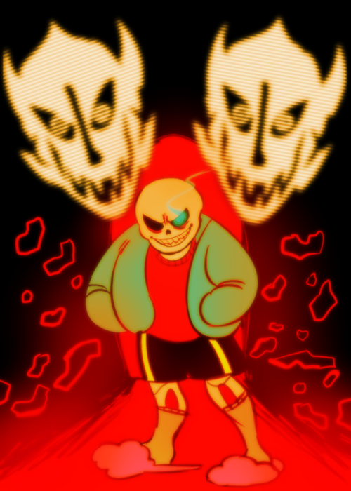 underfell:GIVE IT UP FOR ROUND 3!!!except …. like zoinks guys everyones having a bad time