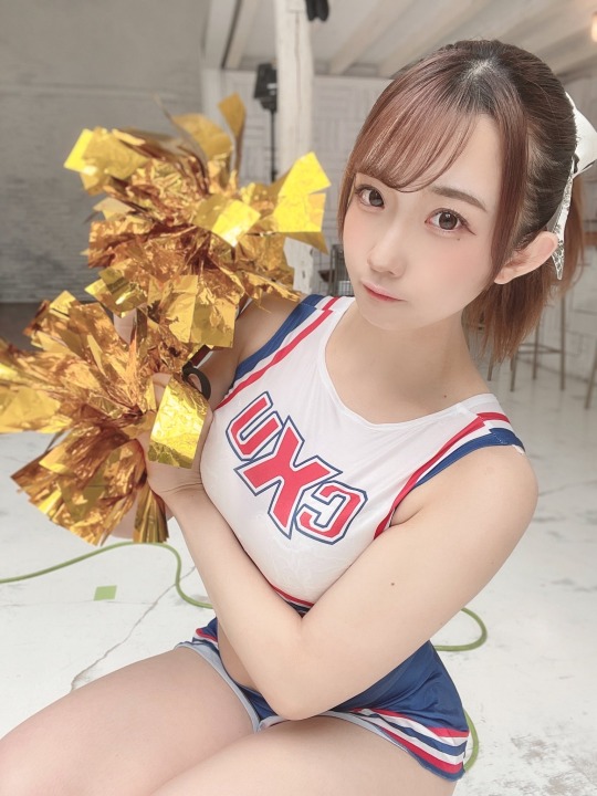 Sexy Japanese Cheerleader