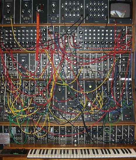 Robert Moog, moog synthesizer, first presented in 1964. Moog Music, USA.In 1968 the album Switched-O
