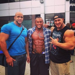 musclemotivations:  Doyon looks extra Guido here 