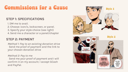 eitaa: ⛈ COMMISSIONS FOR A CAUSE ⛈ In light of Typhoon Ulysses, I am opening commissions for haikyuu