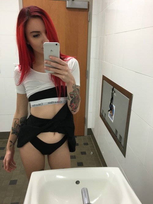 XXX witchprinxess:  calvins in the school bathroom photo