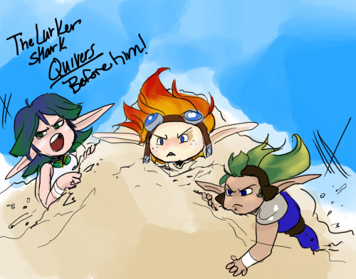 meeko-mar:Uh I was thinking about Daxter being a Beach Urchin Child and one thing led to another and