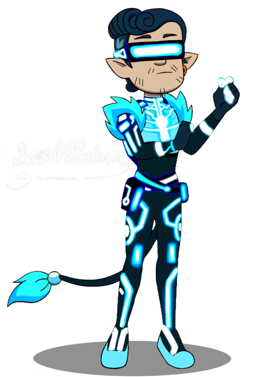 Adrian Graye Vernworth (with Tech Suit) And His New Mutant Form The BeatGroove