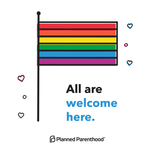 plannedparenthood:We stand with LGBTQ people in the struggle for full equality. We see you. We care 