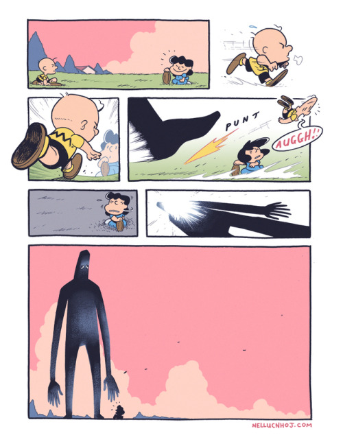 nellucnhoj:kick the football, charlie brown!Tumblr— Twitter — Facebook — Instagram — Buy my books — 