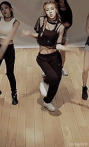 Kpop health and fitness — blckspink: Rosé - Whistle dance practice