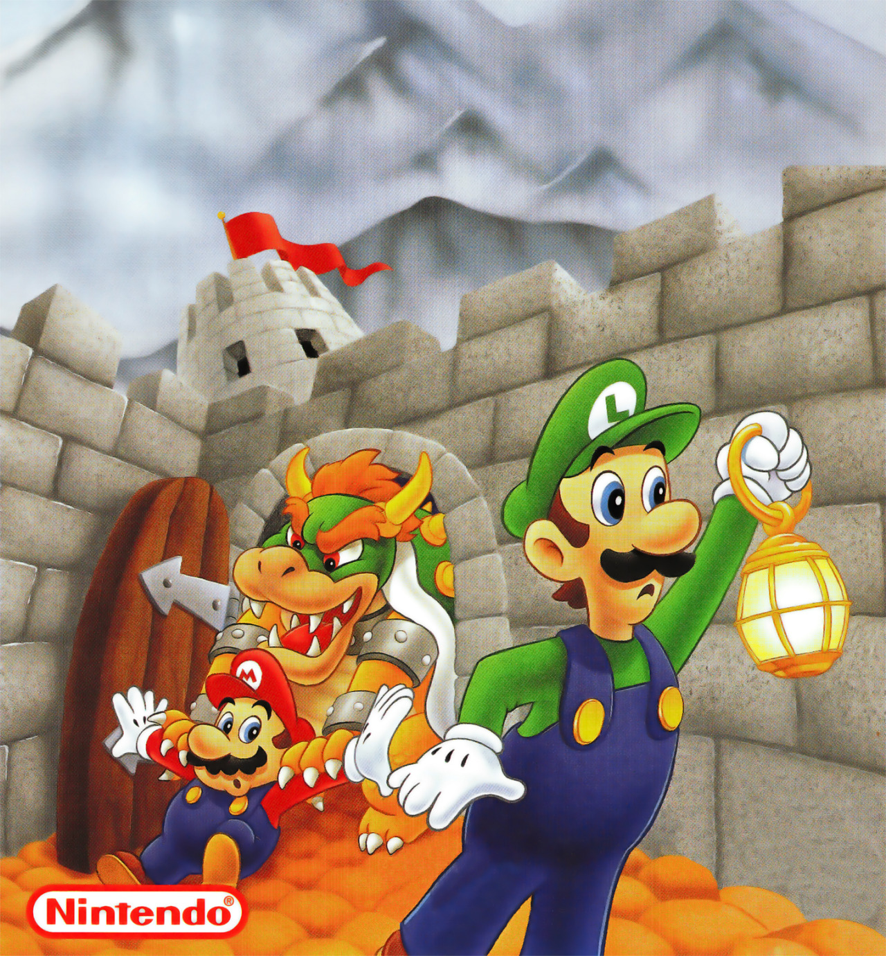 thevideogameartarchive:  Mario is Missing is one of those fascinating, weird edutainment