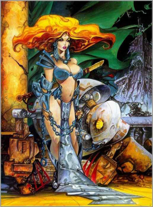 comicshistory:  Alfonso Azpiri