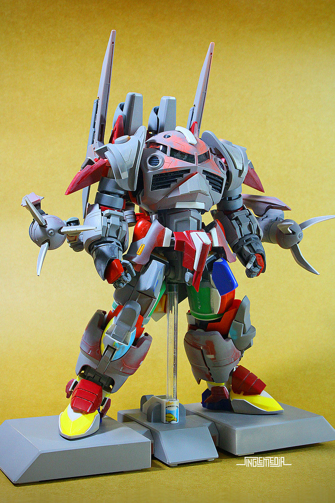 gunjap:  AMAZING MG 1/100 Z'Gok Messer: Custom Work by Singlemedia [Philippines]