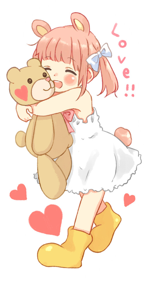 gigis-playroom:  Such a sweetie. I want another teddy bear, Daddy. 