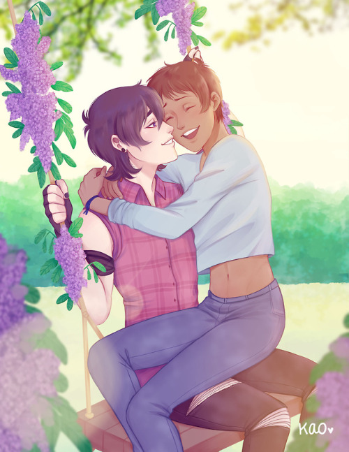 kaokki: I can finally post my piece for Heliotrope zine ♥ @heliotropezine