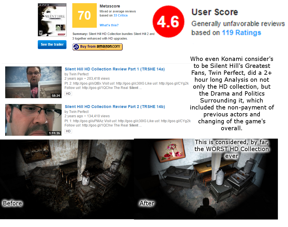 metalgirlysolid:  The Struggle of the Silent Hill Fan(And what COULD become of the