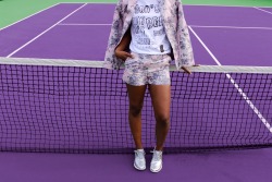 blackfashion:  Dannielle, 26, Miami  T-shirt: Dynamic Warfare (God’s Not Dead) Suit Jacket: Asos Suit Shorts: Asos Shoes: Nike  Ig: DynamicWarfare   Tumblr: http://dynamicwarfare.tumblr.com 