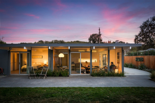 The Shoup home in San Rafeal, California. Built by Joseph Eichler and remodeled by Stephen Shoup him