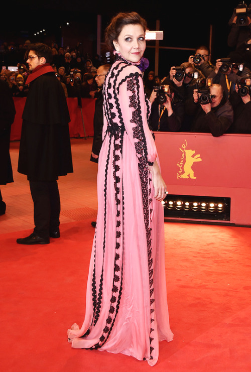 Maggie Gyllenhaal attends the ‘Django’ premiere during the 67th Berlinale International 