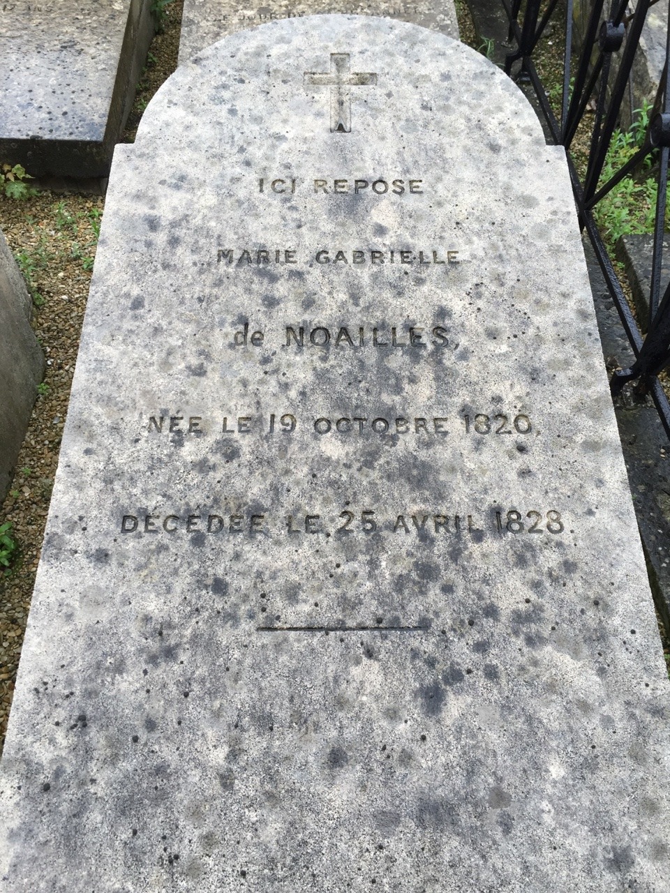 vexilloquy:  vexilloquy:  Next to Lafayette and Adrienne’s grave is a little fenced