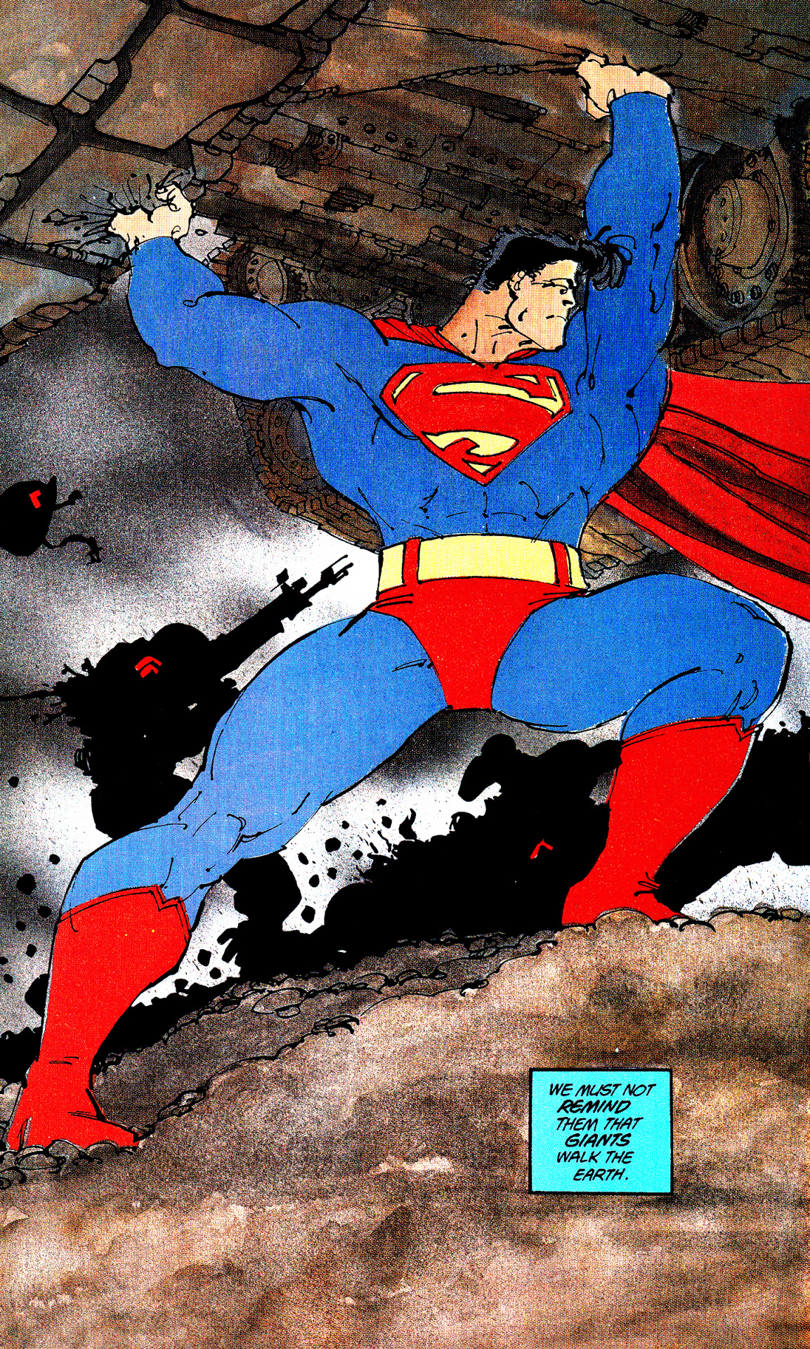 endternet:  Giants Walk The EarthThe Dark Knight Returns #3 (May 1986)&ldquo;Hunt
