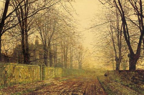 The Sere and Yellow Leaf, John Atkinson Grimshaw