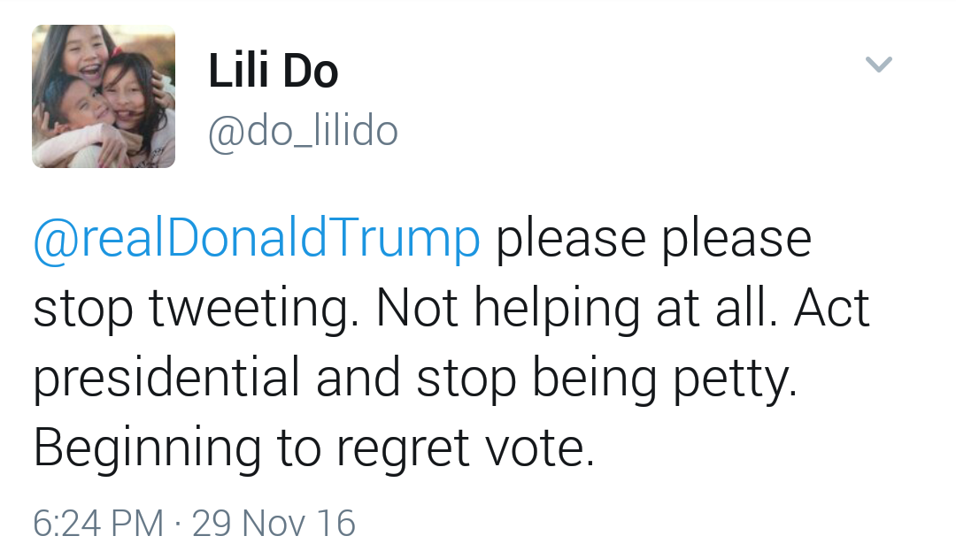 amuzed1:  trumpgrets: (there are A LOT a tweets like these from les deplorables miserables…