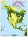 Tree Cover of North America,