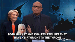 comedycentral:  Click here to watch Larry Wilmore point out more eerie similarities between the 2016 presidential race and Game of Thrones.
