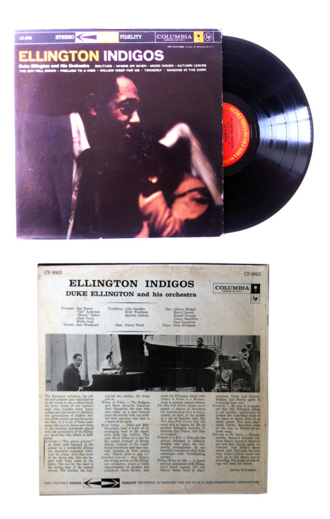 vinyldept:  Duke Ellington and His Orchestra: Ellington Indigos 