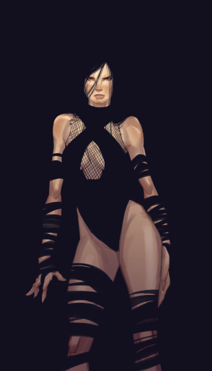 feedmecomicart:  Emma Frost/The White Queen & Elizabeth Braddock/Psylocke by Guilherme Gonçalves 