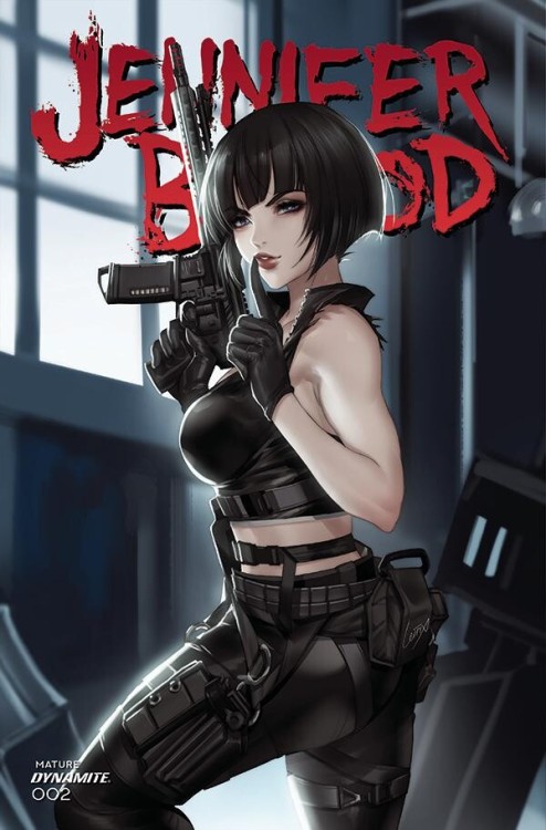 Jennifer Blood #01, #02 cover variants Leirixhttps://www.artstation.com/artwork/EaaL34 